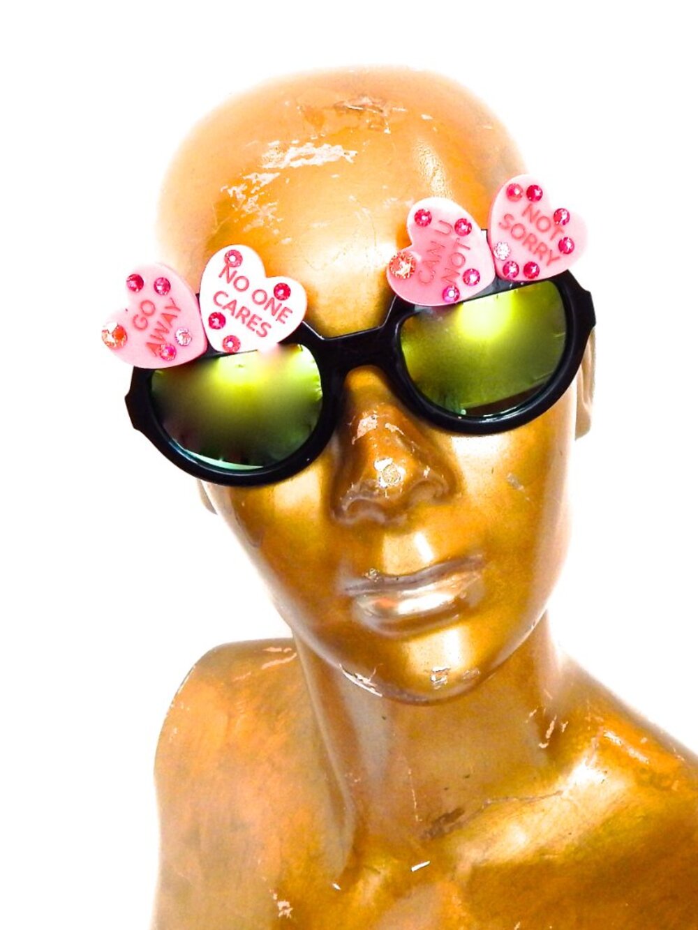 GASOLINE GLAMOUR 7 YEAR ITCH WILDE CATERPILLAR SUNGLASSES 💗 ❤️